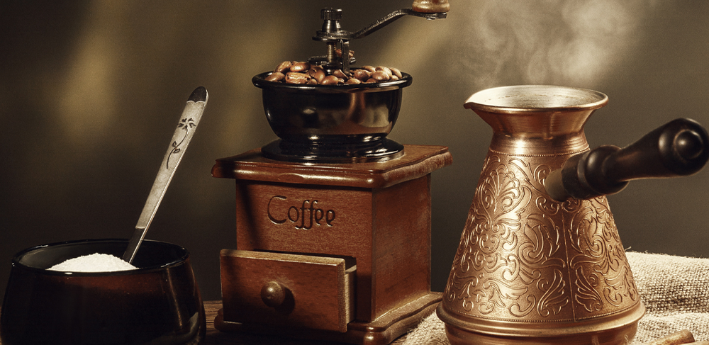 Taze Çekilmiş Türk Kahvesi