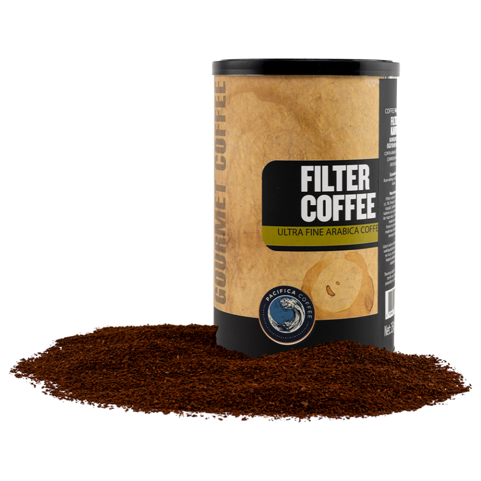 Coffee Pacifica Öğütülmüş Filtre Kahve (250 gr Teneke)