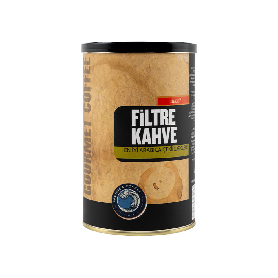 Coffee Pacifica Decaf Öğütülmüş Filtre Kahve (250 gr Teneke)