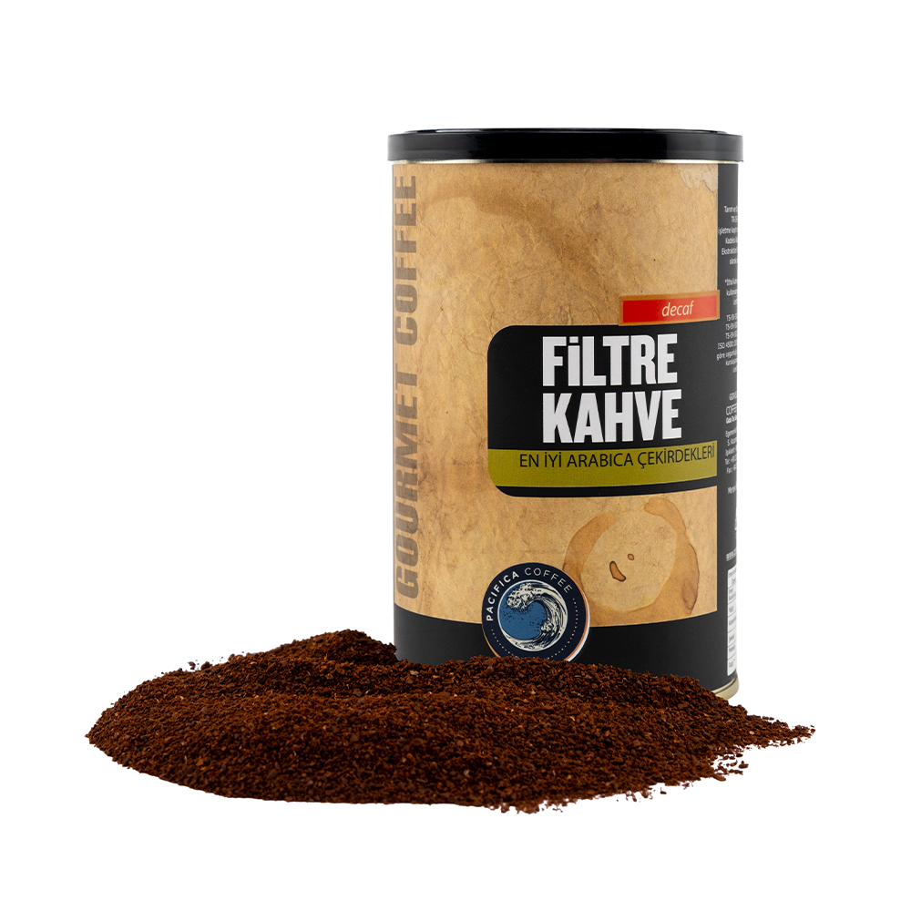Coffee Pacifica Decaf Öğütülmüş Filtre Kahve (250 gr Teneke)