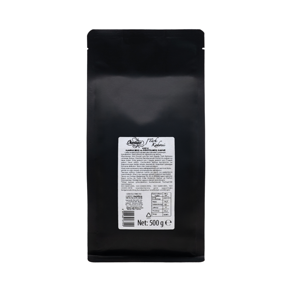 Coffee Pacifica Haleli Kavrulmuş Türk Kahvesi (500 gr)