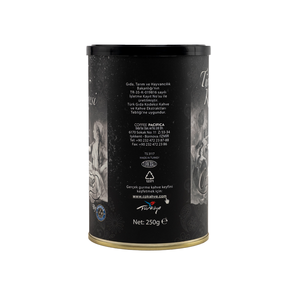Coffee Pacifica Haleli Kavrulmuş Türk Kahvesi (250 gr)