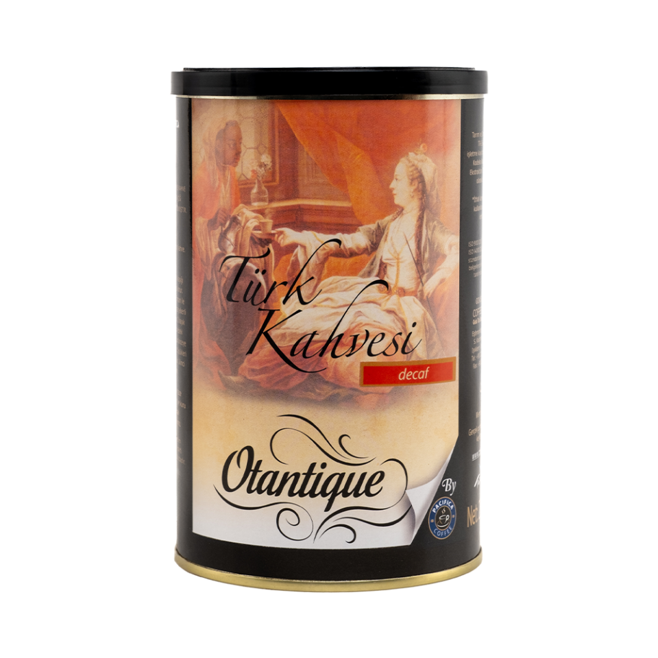 Pacifica Coffee Decaf Öğütülmüş Türk Kahvesi (250 gr Teneke)