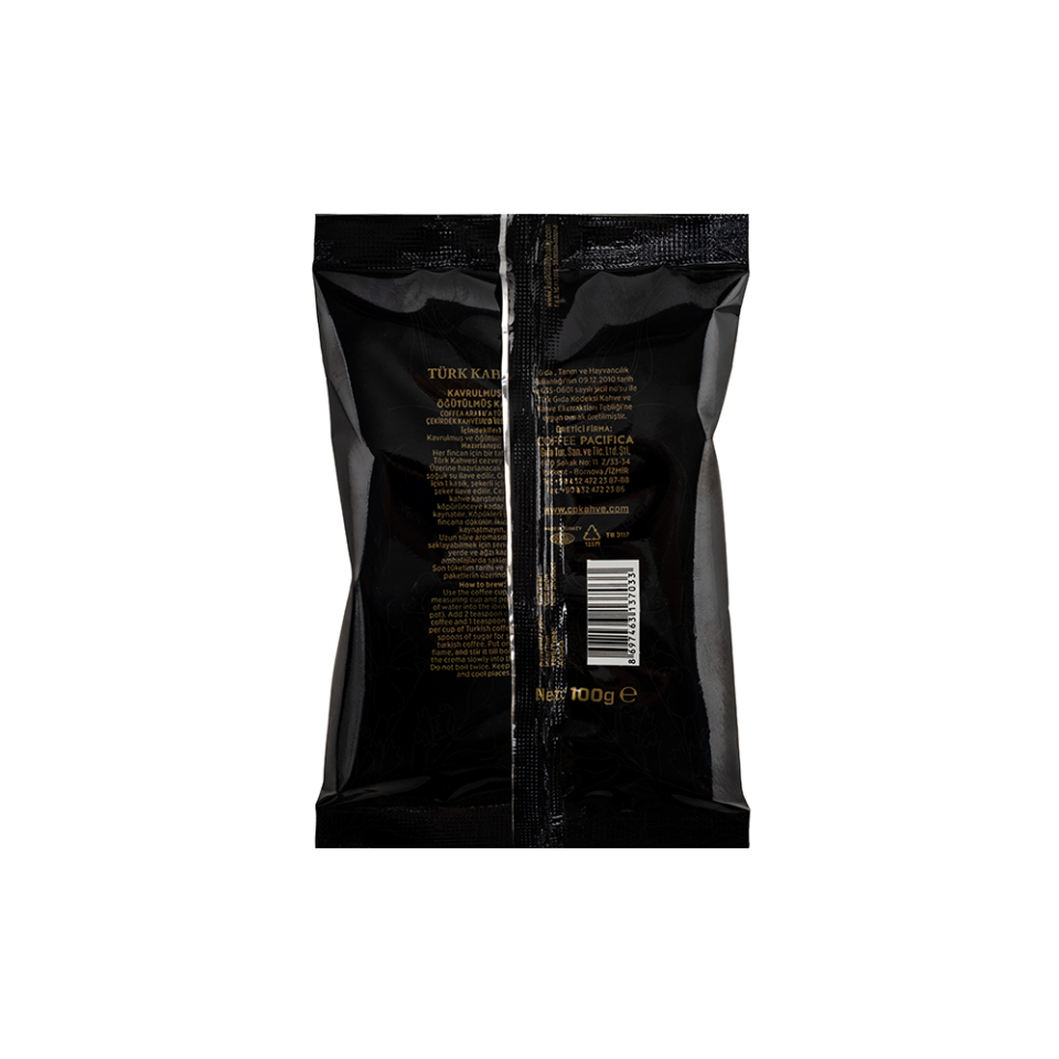 Coffee Pacifica Haleli Kavrulmuş Türk Kahvesi (100 gr)