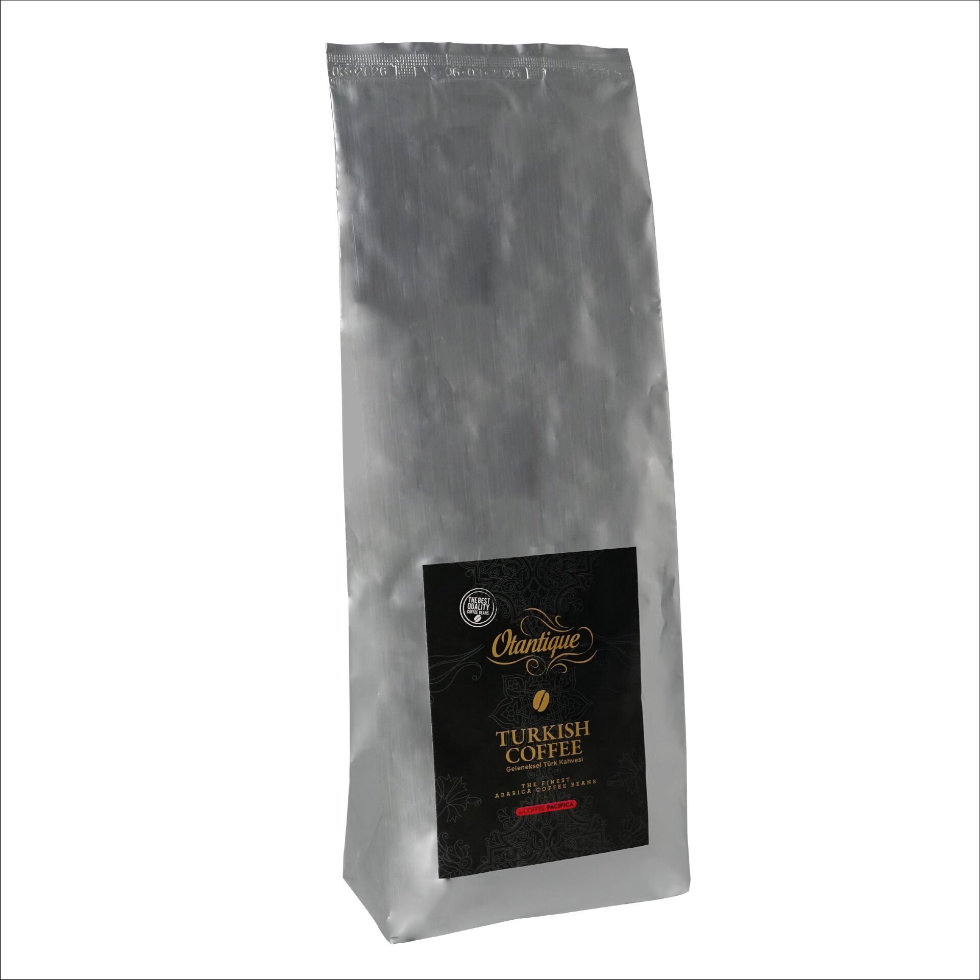 Pacifica Coffee Orta Kavrum Türk Kahvesi (1000 gr Poşet)