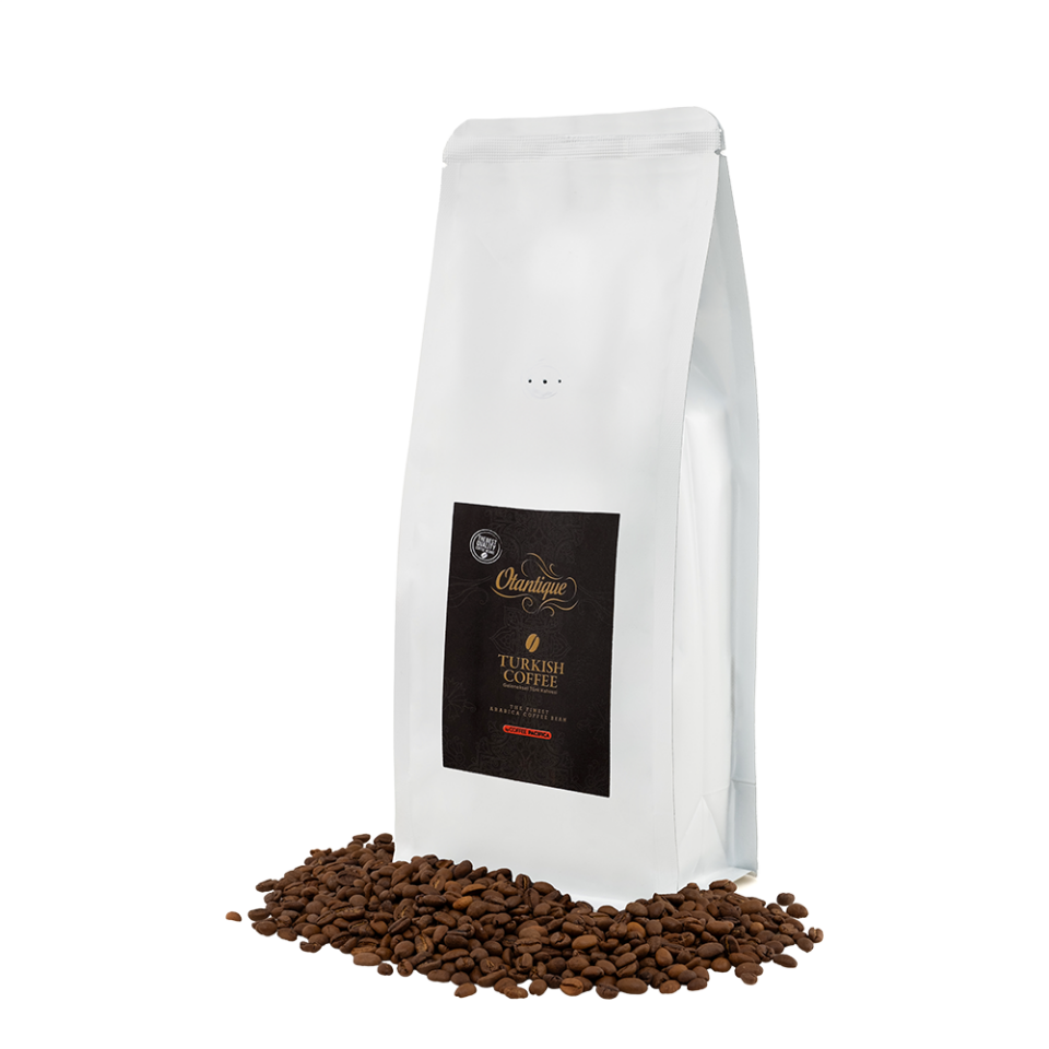 Pacifica Coffee Orta Kavrum Türk Kahvesi Çekirdeği (1000 gr Poşet)