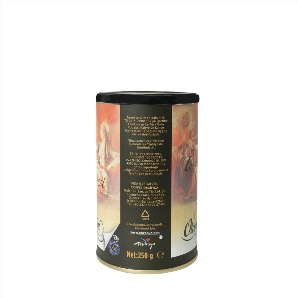 Pacifica Coffee Damla Sakızlı Türk Kahvesi (250 gr Teneke)