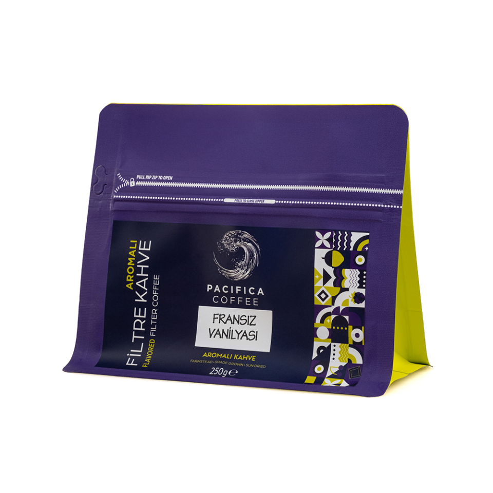 Coffee Pacifica French Vanilla Aromalı Filtre Kahve (250 gr)