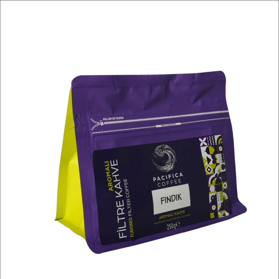 Pacifica Coffee Hazelnut Aromalı Filtre Kahve (250 gr Poşet)