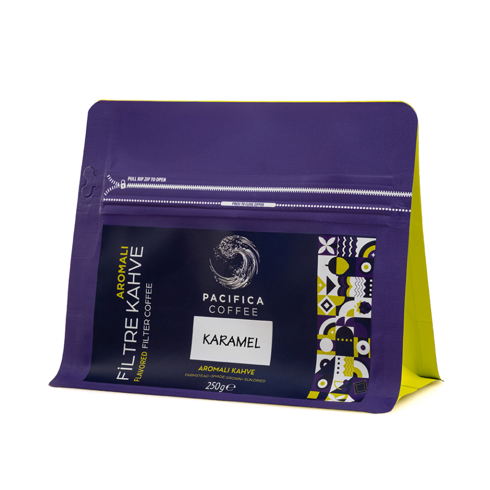 Coffee Pacifica Karamel Aromalı Filtre Kahve (250 gr)