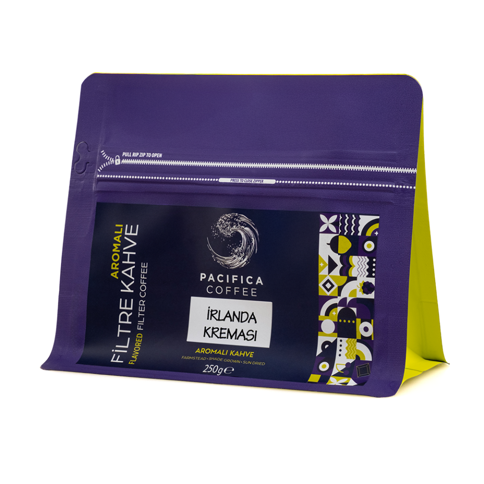 Pacifica Coffee Irish Cream Aromalı Kahve (250 gr Poşet)