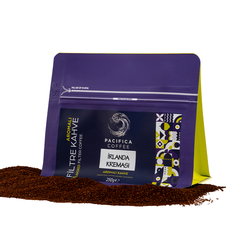 Coffee Pacifica Irish Cream Aromalı Filtre Kahve (250 gr)