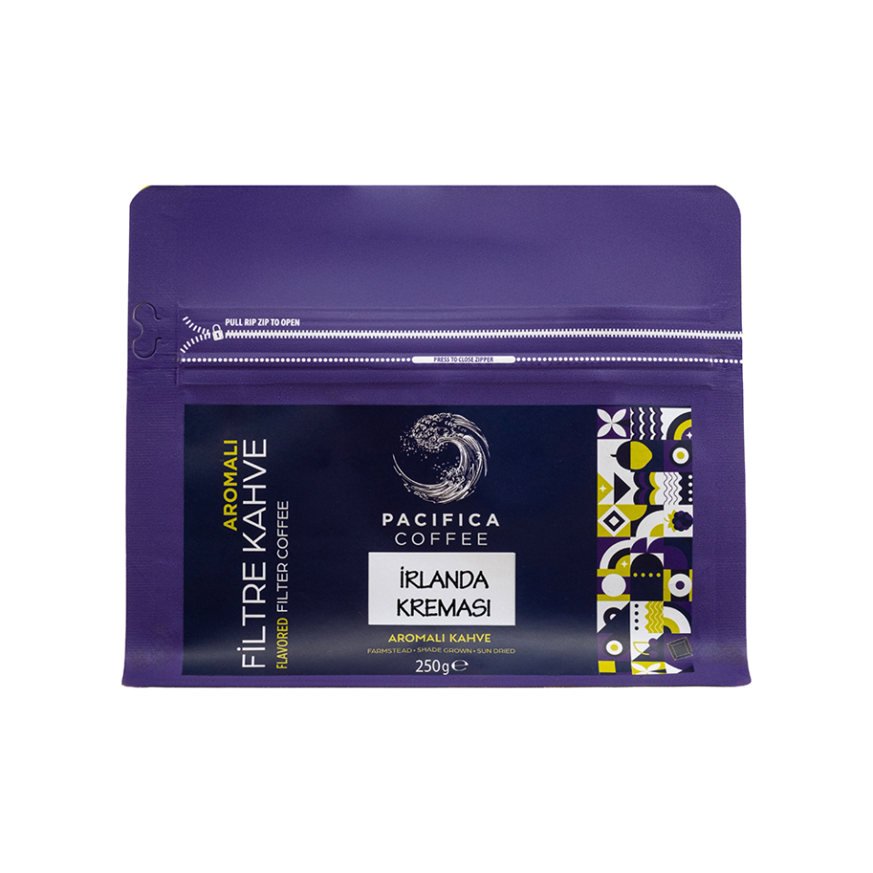 Coffee Pacifica Irish Cream Aromalı Filtre Kahve (250 gr)