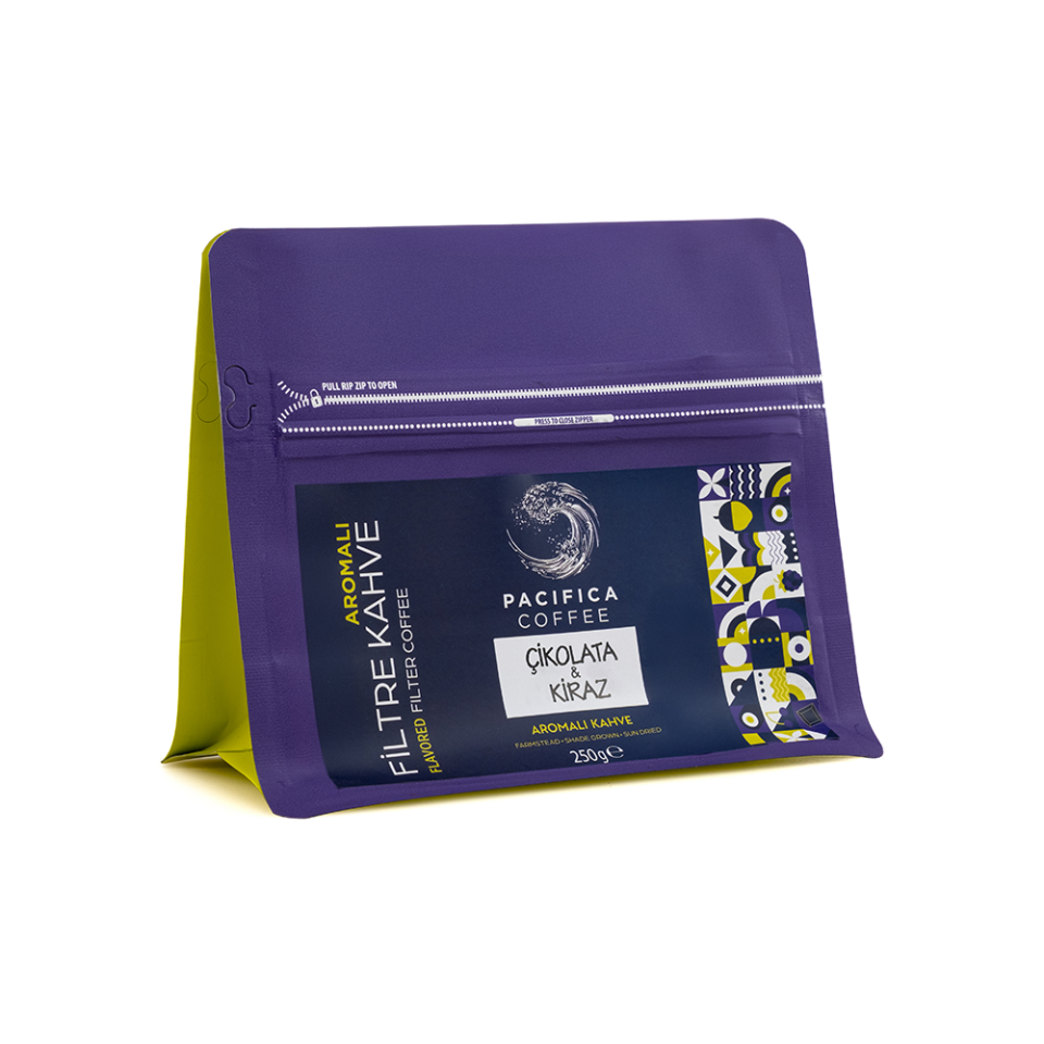 Coffee Pacifica Choco Cherry Aromalı Filtre Kahve (250 gr)