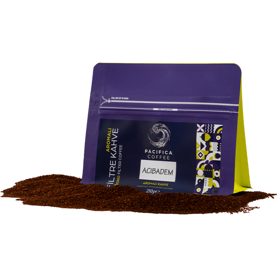Pacifica Coffee Amaretto Aromalı Kahve (250 gr Poşet)