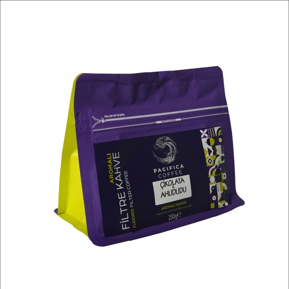 Pacifica Coffee Choco Rasperry Aromalı Kahve (250 gr Poşet)