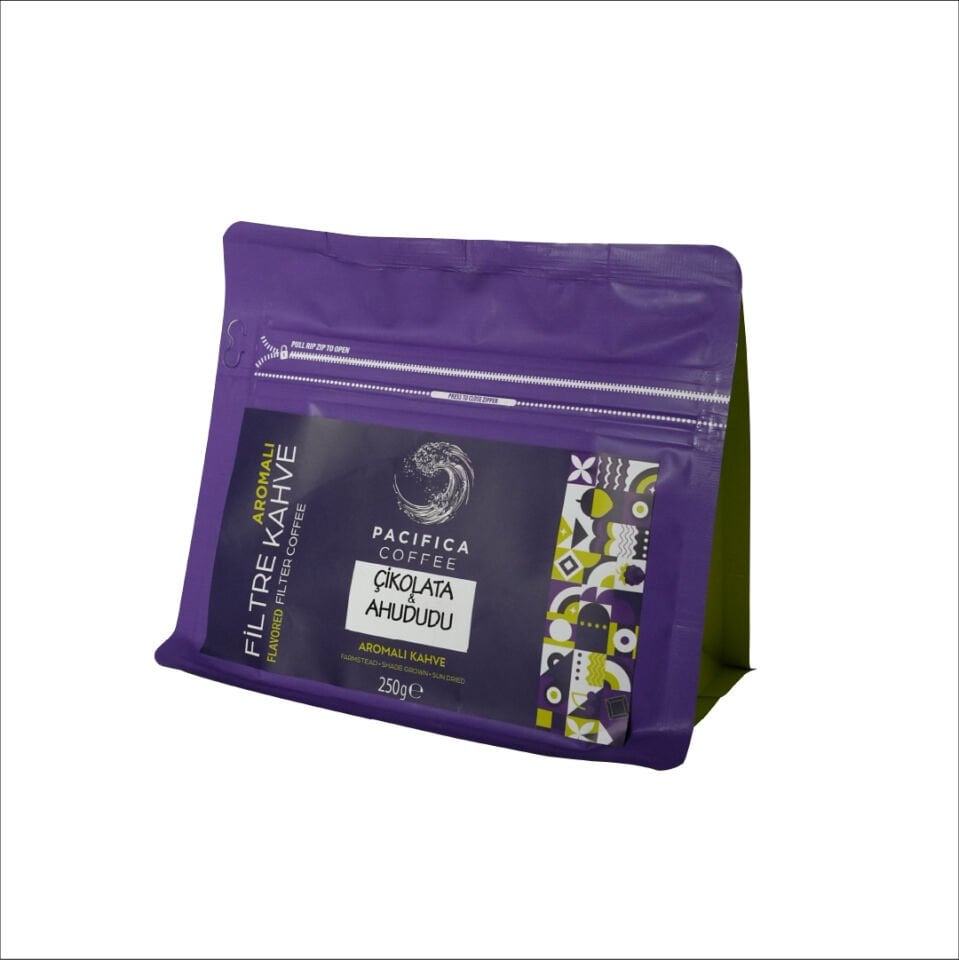 Pacifica Coffee Choco Rasperry Aromalı Kahve (250 gr Poşet)