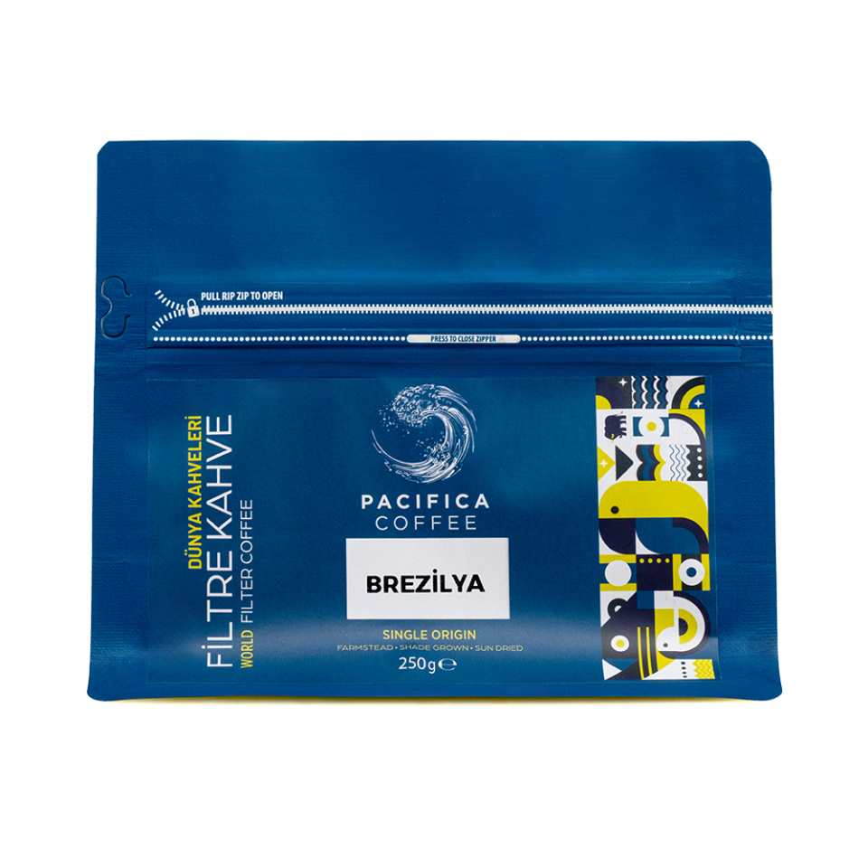 Pacifica Coffee Brazil Single Origin Filtre Kahve (250 gr - Poşet)