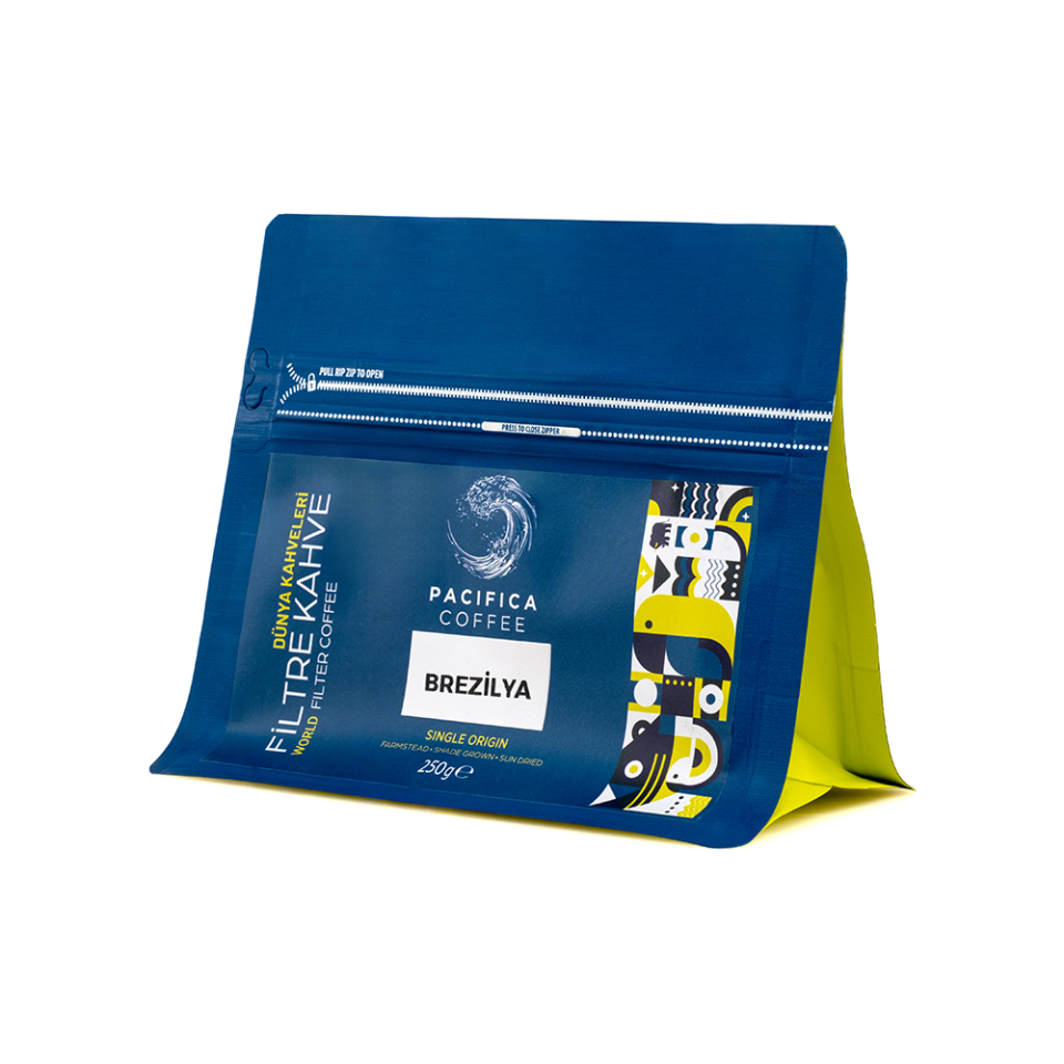 Coffee Pacifica Origin Brazil Öğütülmüş Filtre Kahve (250 gr)