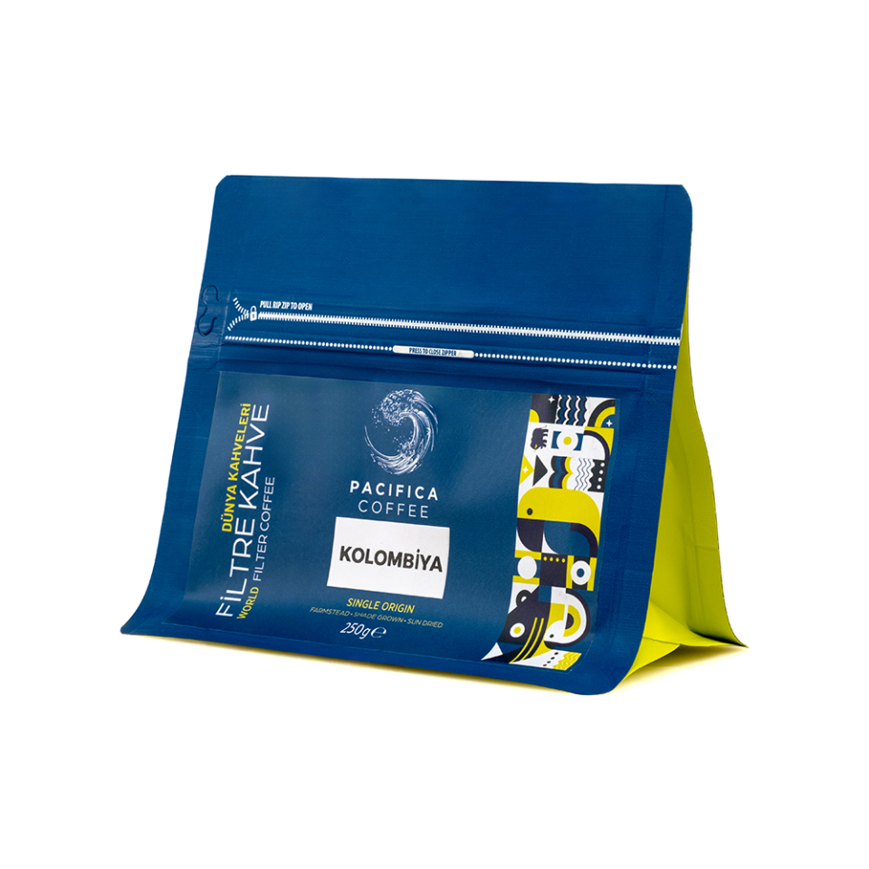 Coffee Pacifica Origin Colombia Öğütülmüş Filtre Kahve (250 gr)