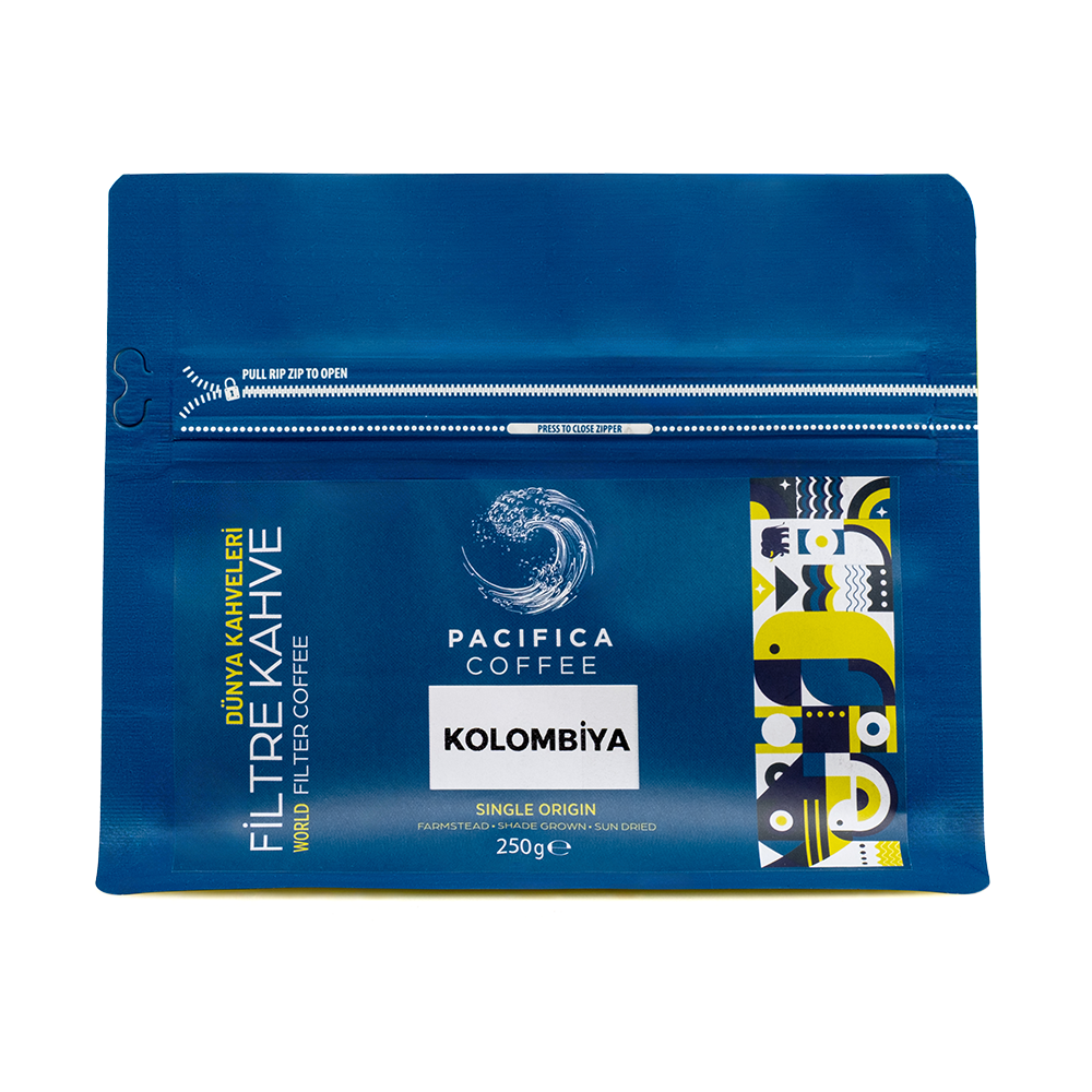 Pacifica Coffee Colombia Origin Kahve Öğütülmüş (250 gr)