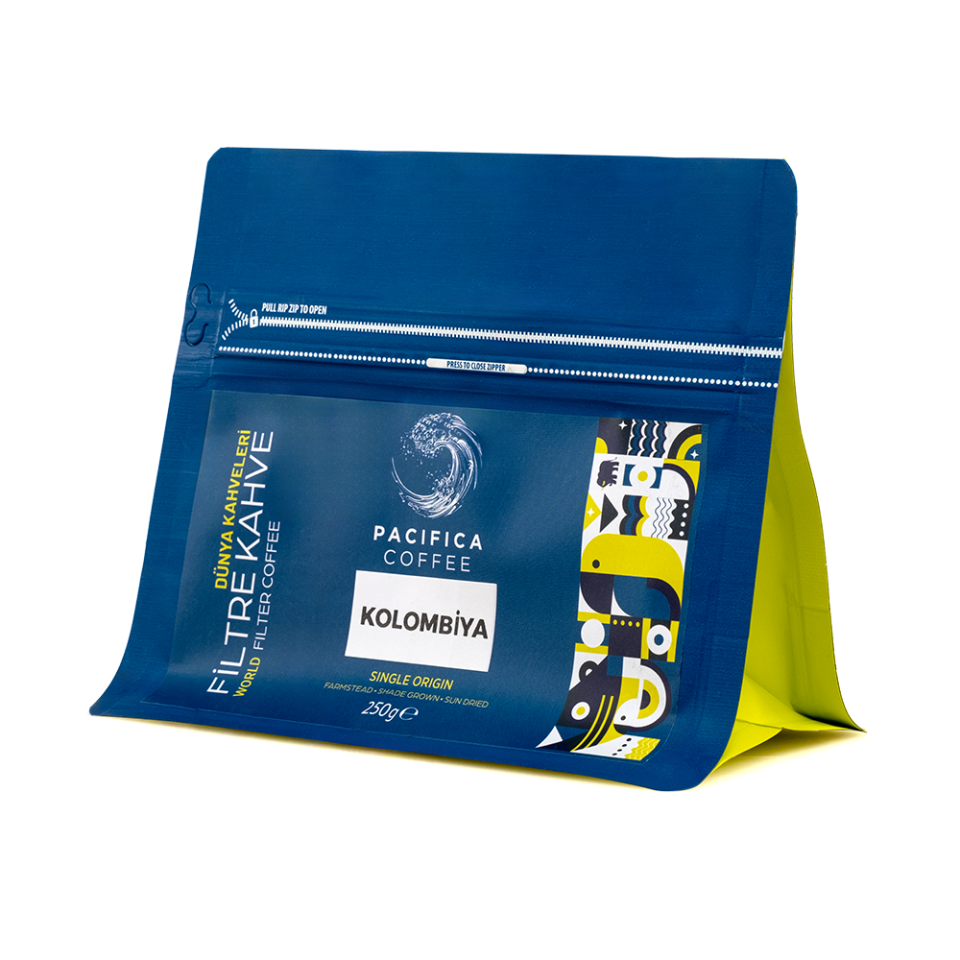 Pacifica Coffee Colombia Origin Kahve Öğütülmüş (250 gr)