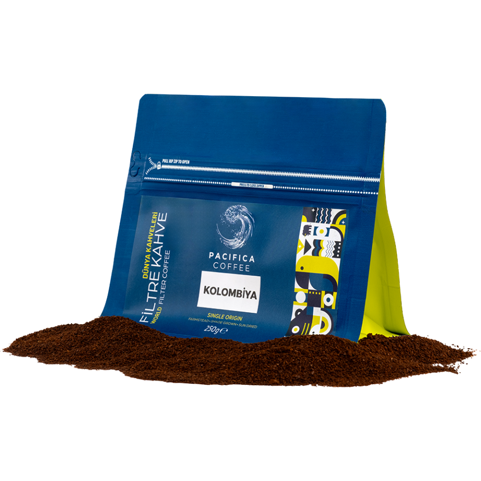 Pacifica Coffee Colombia Origin Kahve Öğütülmüş (250 gr)
