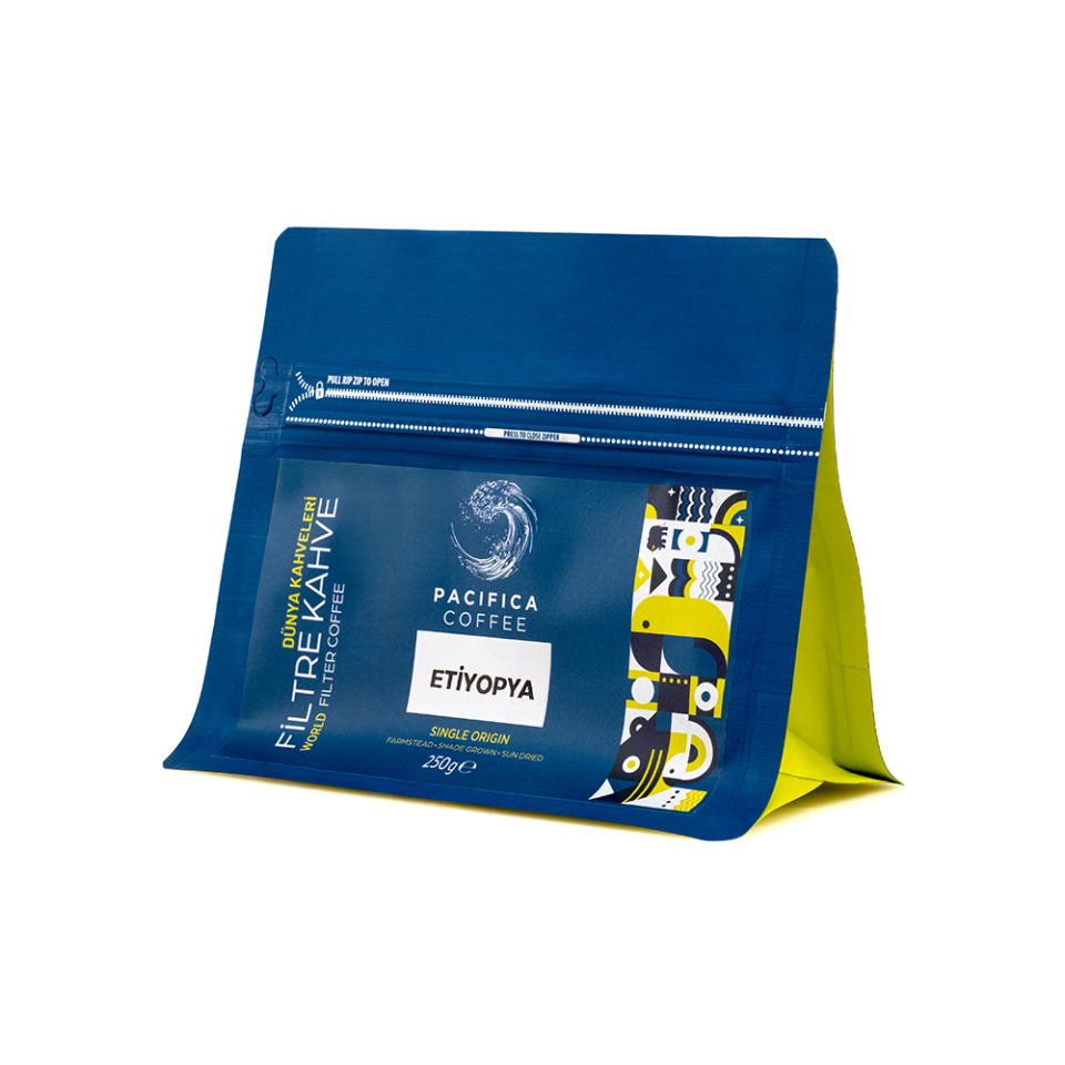 Coffee Pacifica Origin Ethiopia Öğütülmüş Filtre Kahve (250 gr)