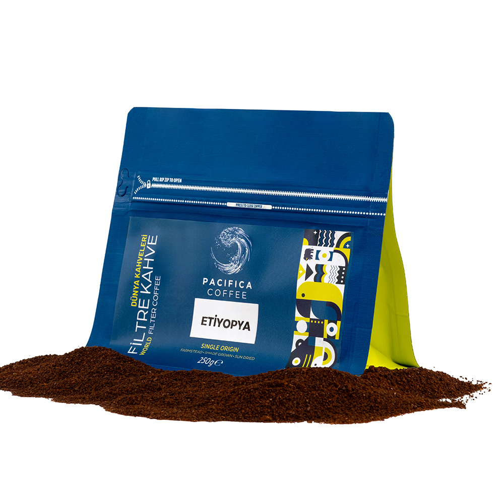 Coffee Pacifica Origin Ethiopia Öğütülmüş Filtre Kahve (250 gr)
