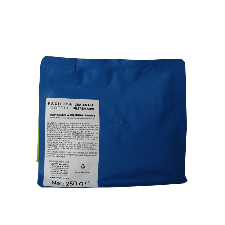 PACIFICA COFFEE ORJIN KAHVE ÖĞT.PŞT. 250 GR - GUATEMELA