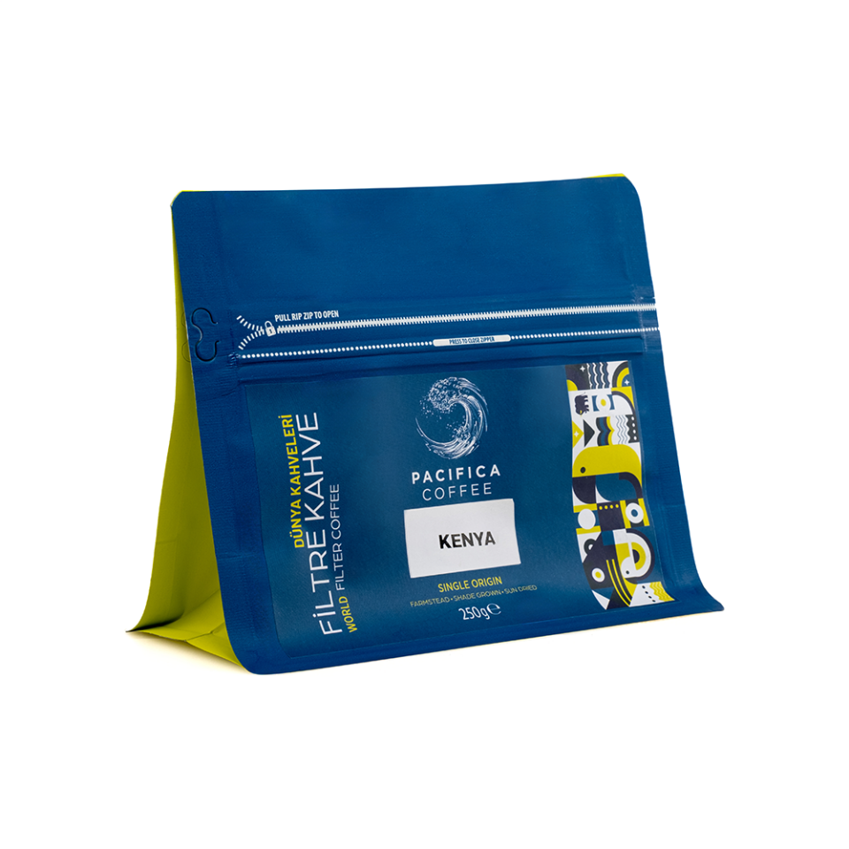 Coffee Pacifica Origin Kenya Öğütülmüş Filtre Kahve (250 gr)