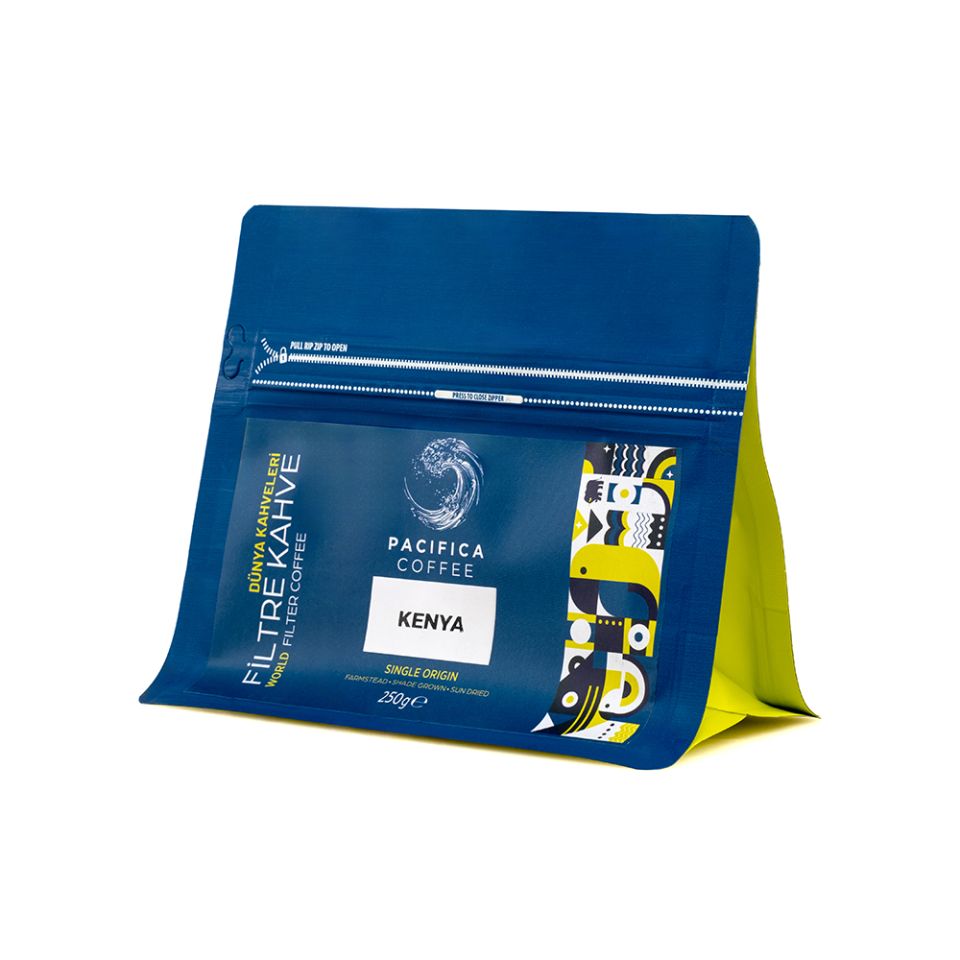 Coffee Pacifica Origin Kenya Öğütülmüş Filtre Kahve (250 gr)