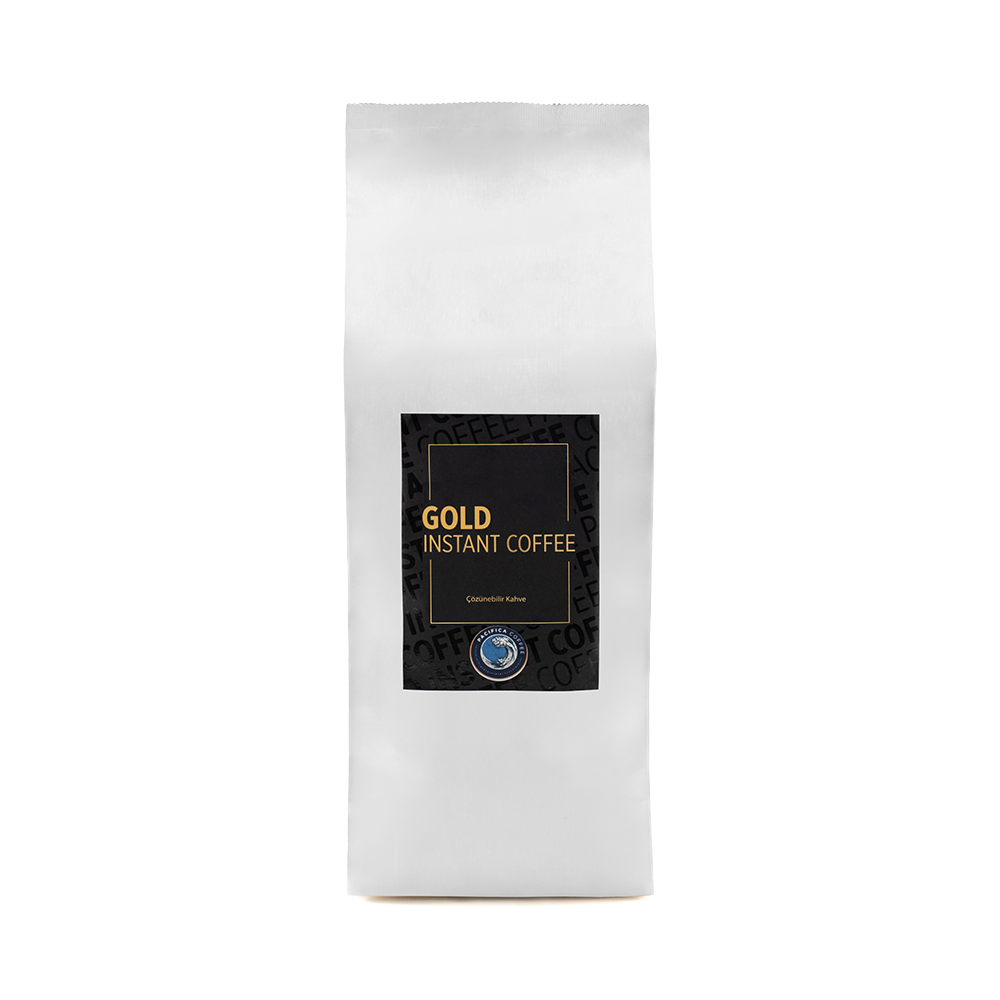 Pacifica Coffee Gold İnstant Kahve (1000 gr Poşet)