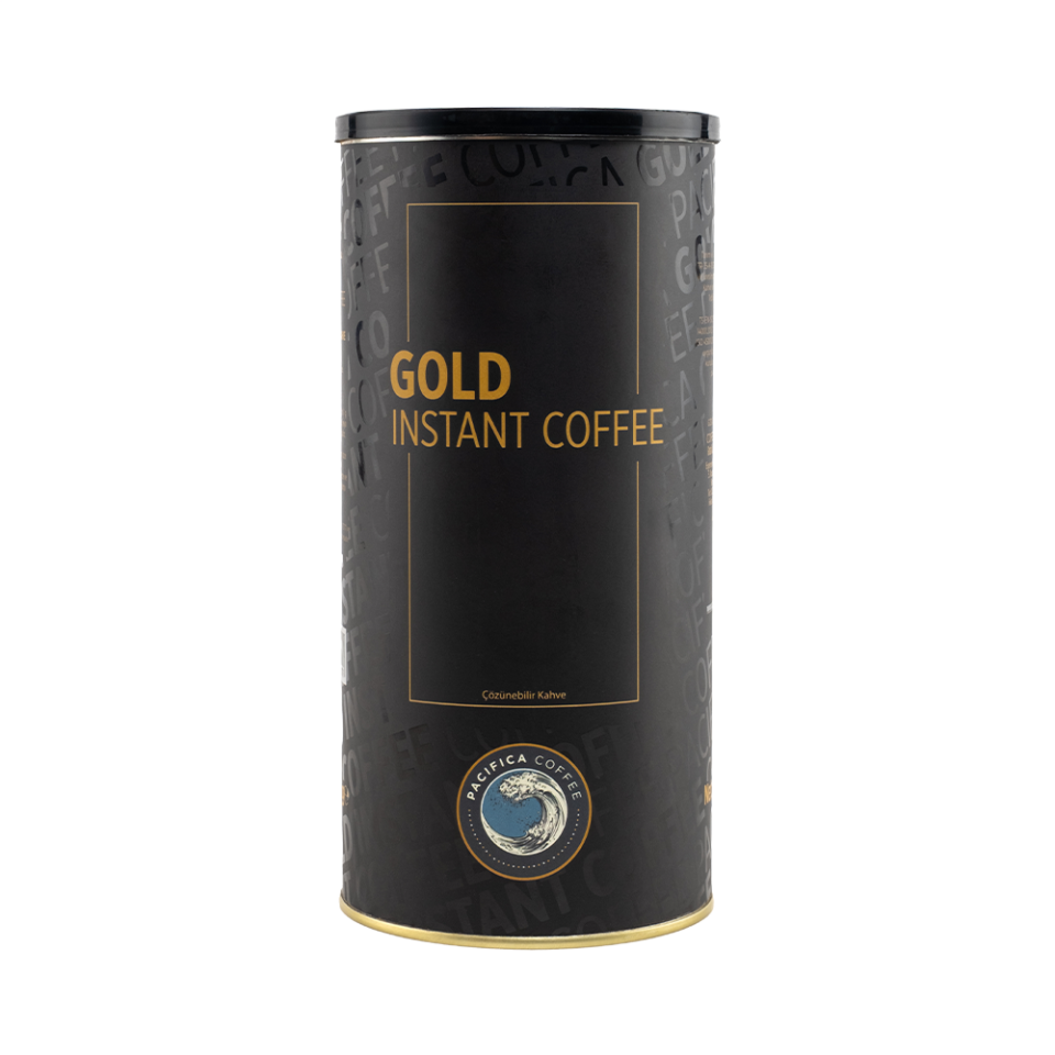 Pacifica Coffee Gold İnstant Kahve (350 gr Teneke)