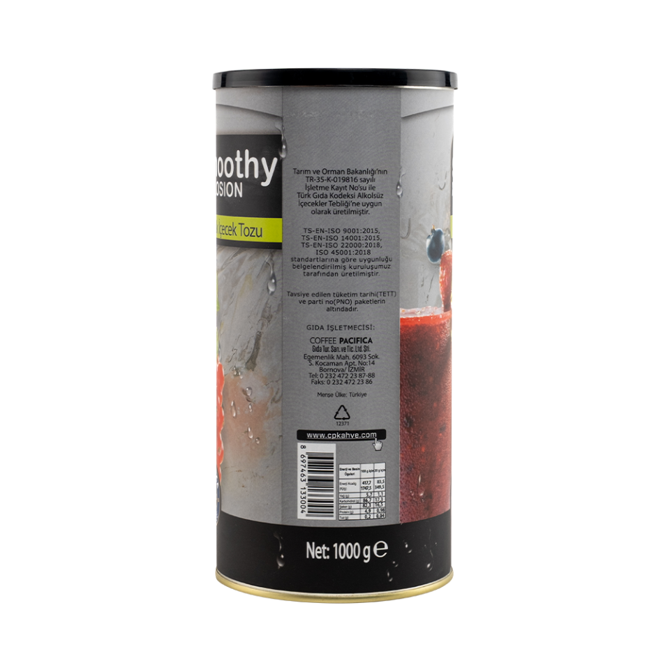 Pacifica Coffee Smoothies (1000 gr - Teneke Kutu)
