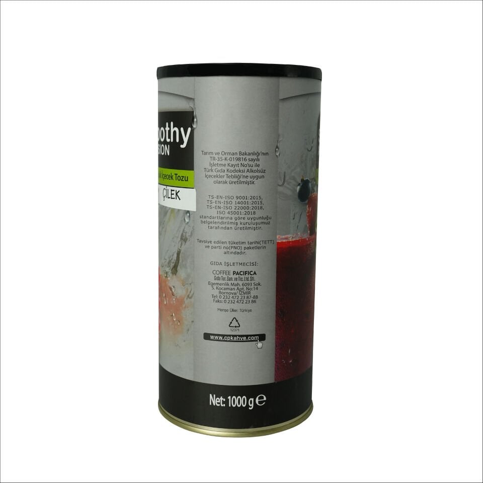 PACIFICA COFFEE SMOOTHIES TNK.1000 GR