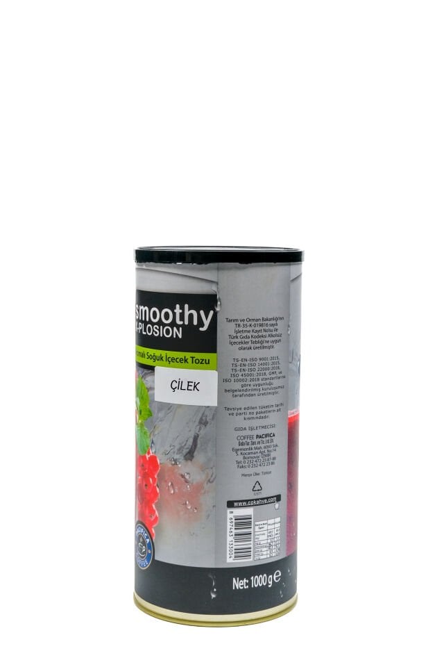 PACIFICA COFFEE SMOOTHIES ÇİLEK TNK. 1000 GR