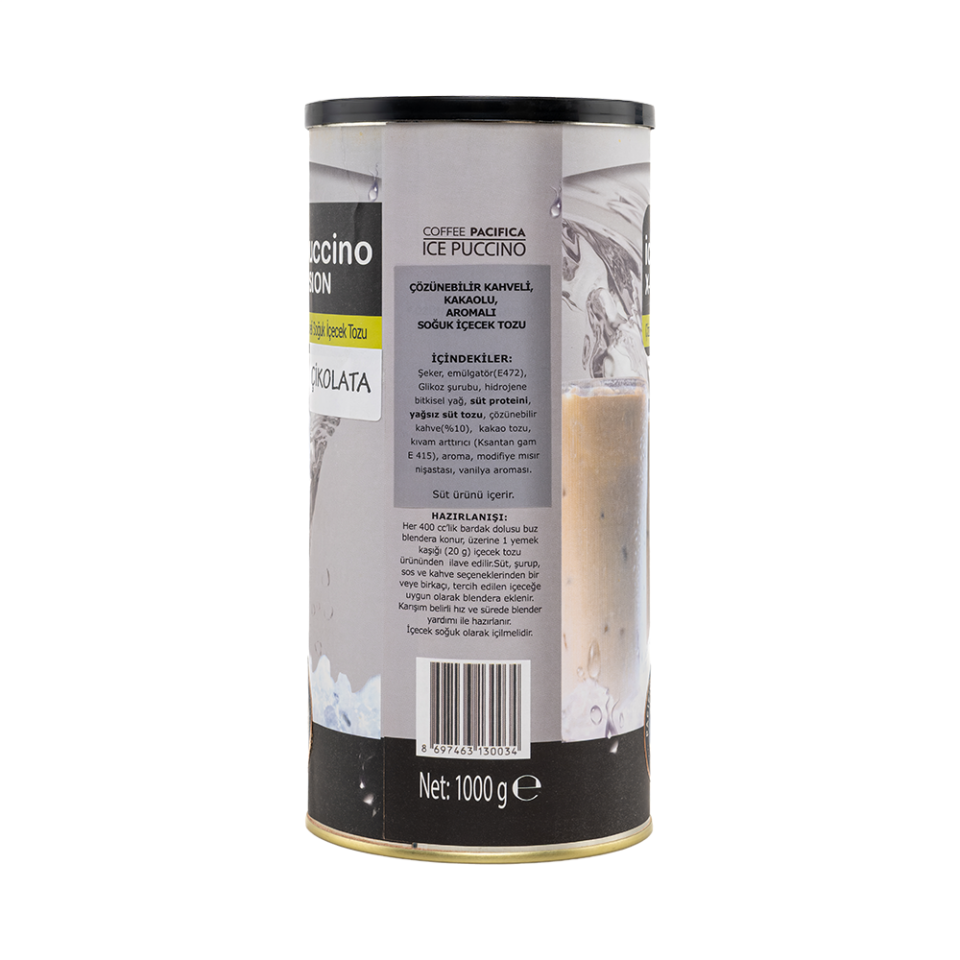 Coffee Pacifica Çikolatalı Frappe Tozu (1000 gr)