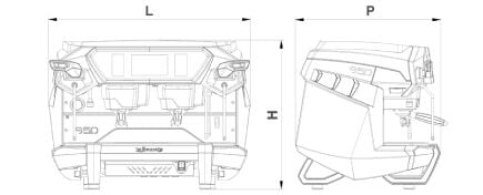 LA SPAZIALE ESPRESSO MAKİNESİ S50 PERFORMANCE 2 GRP