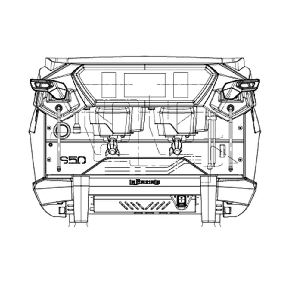 La Spaziale Espresso Makinesi S50 Seletron 2 GRP