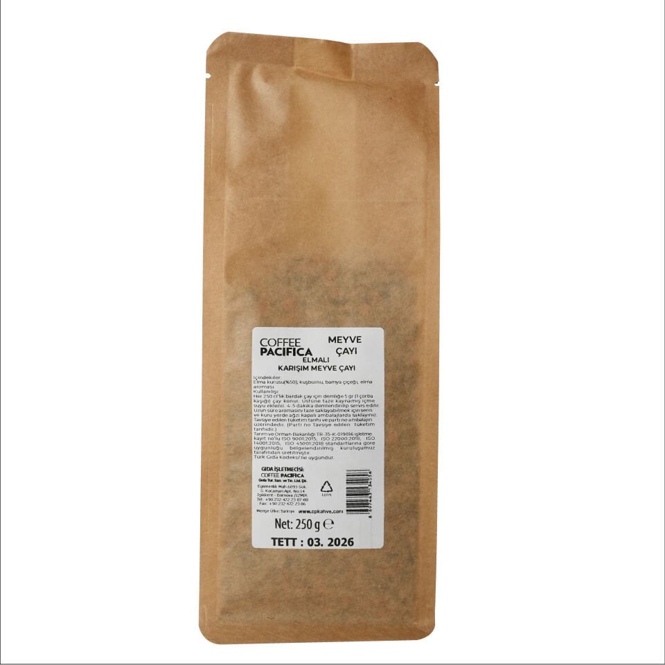 PACIFICA COFFEE ÇAY ELMA PŞT. 250 GR