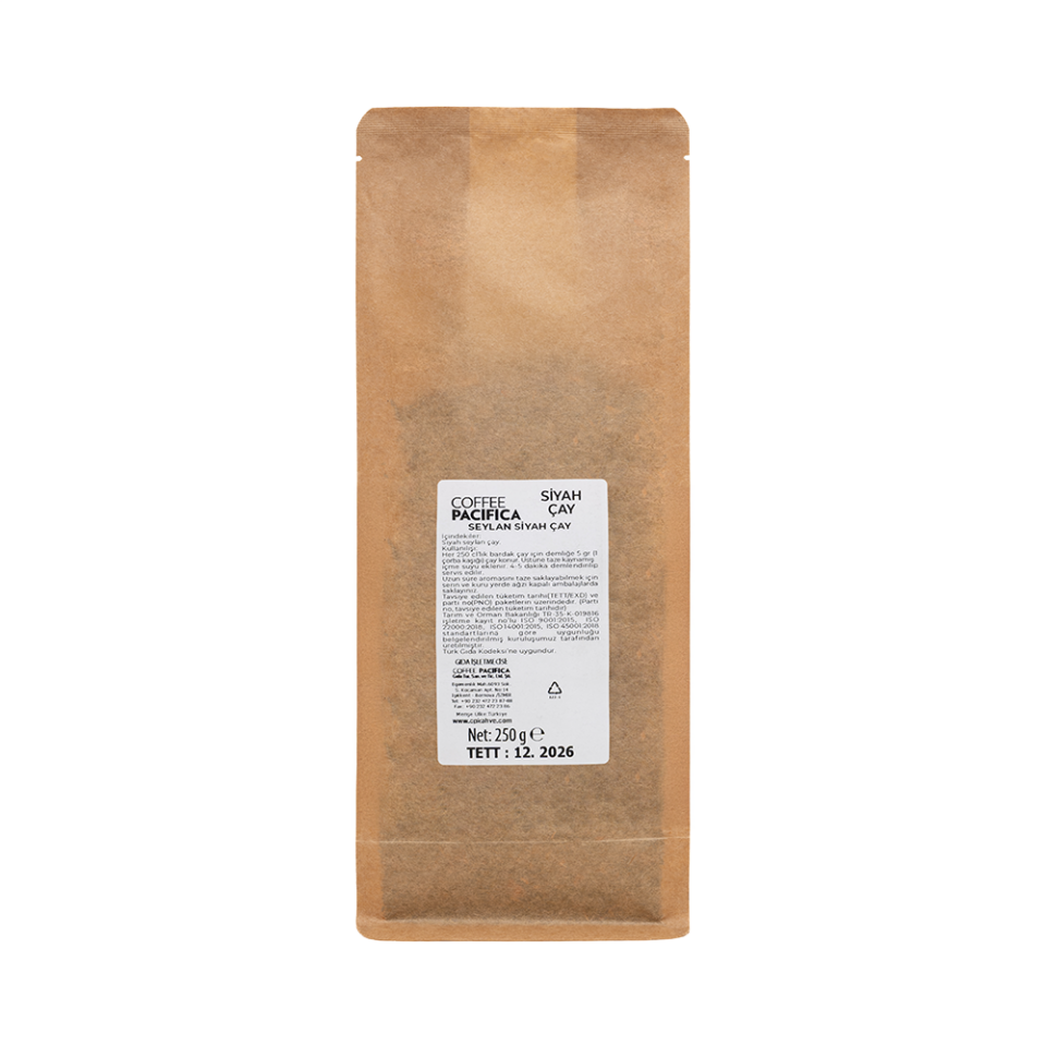 Coffee Pacifica Siyah Seylan Çayı (250 gr)