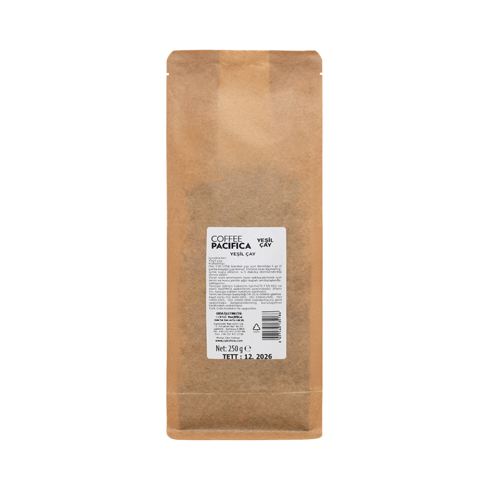 Pacifica Coffee Yeşil Çay (250 gr - Poşet)