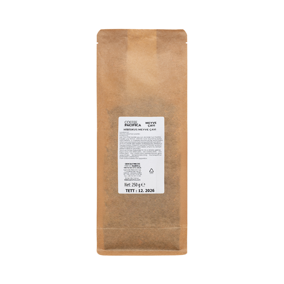 Pacifica Coffee Hibiskus Meyve Çayı (250 gr - Poşet)