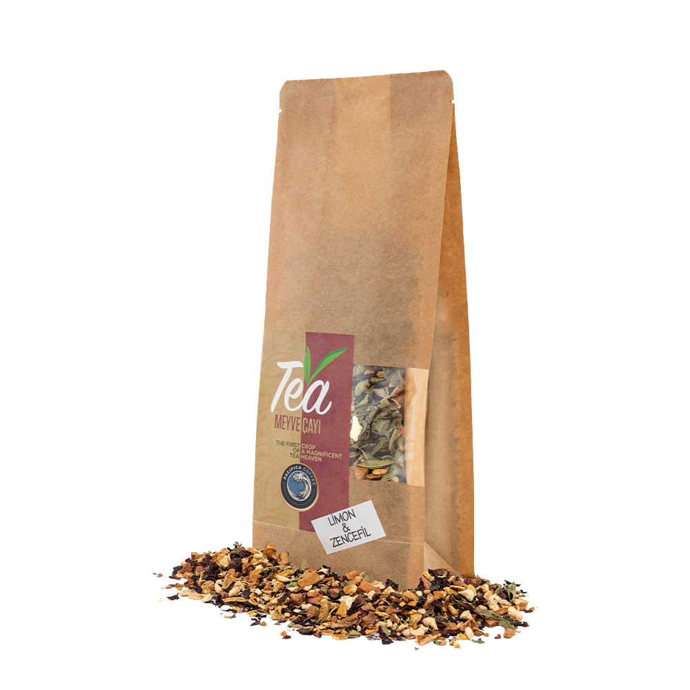 Pacifica Coffee Limon & Zencefil Çayı (250 gr - Poşet)