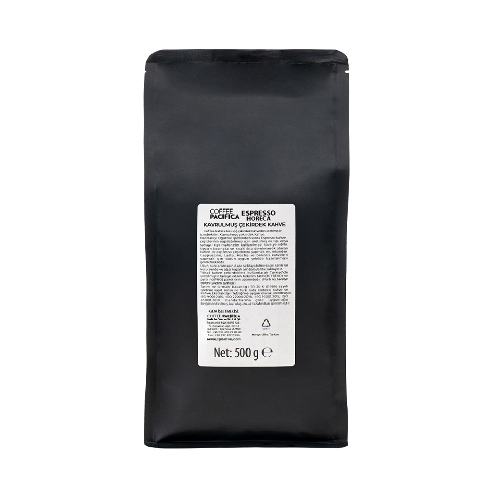 Coffee Pacifica Horeca No:1 Espresso Çekirdek Kahve (500 gr)