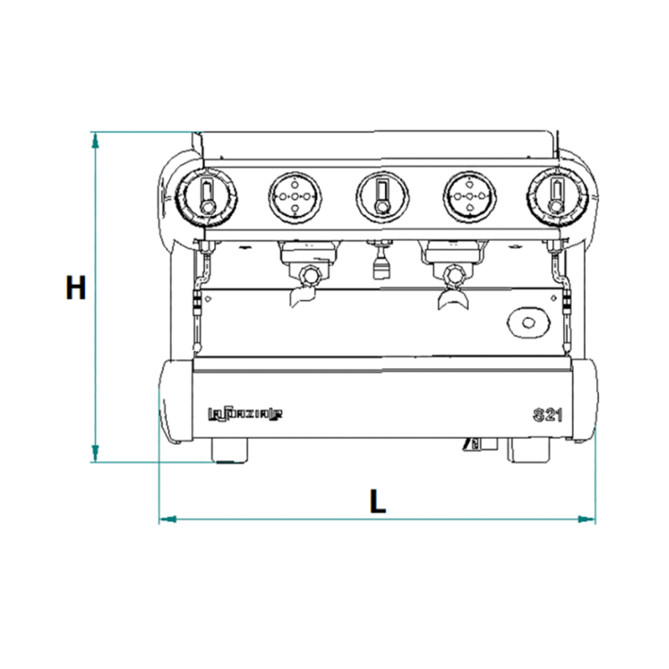 La Spaziale Espresso Makinesi S8 EP Compact 2 GRP