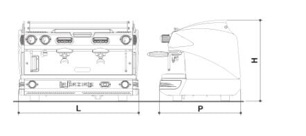 LA SPAZIALE ESP.MAKİNESİ S8 EP COMPACT 2 GROUP