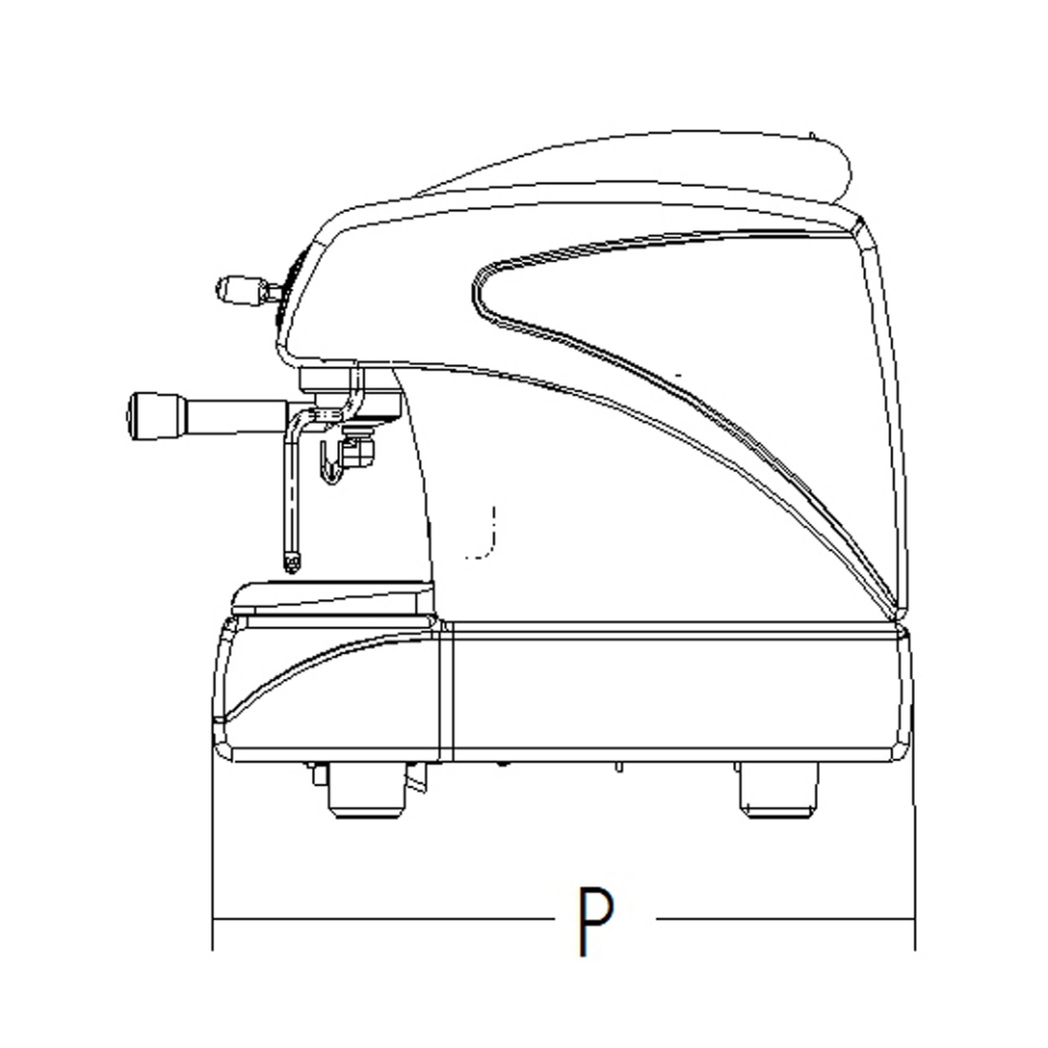 La Spaziale Espresso Makinesi S5 EK 2 GRP