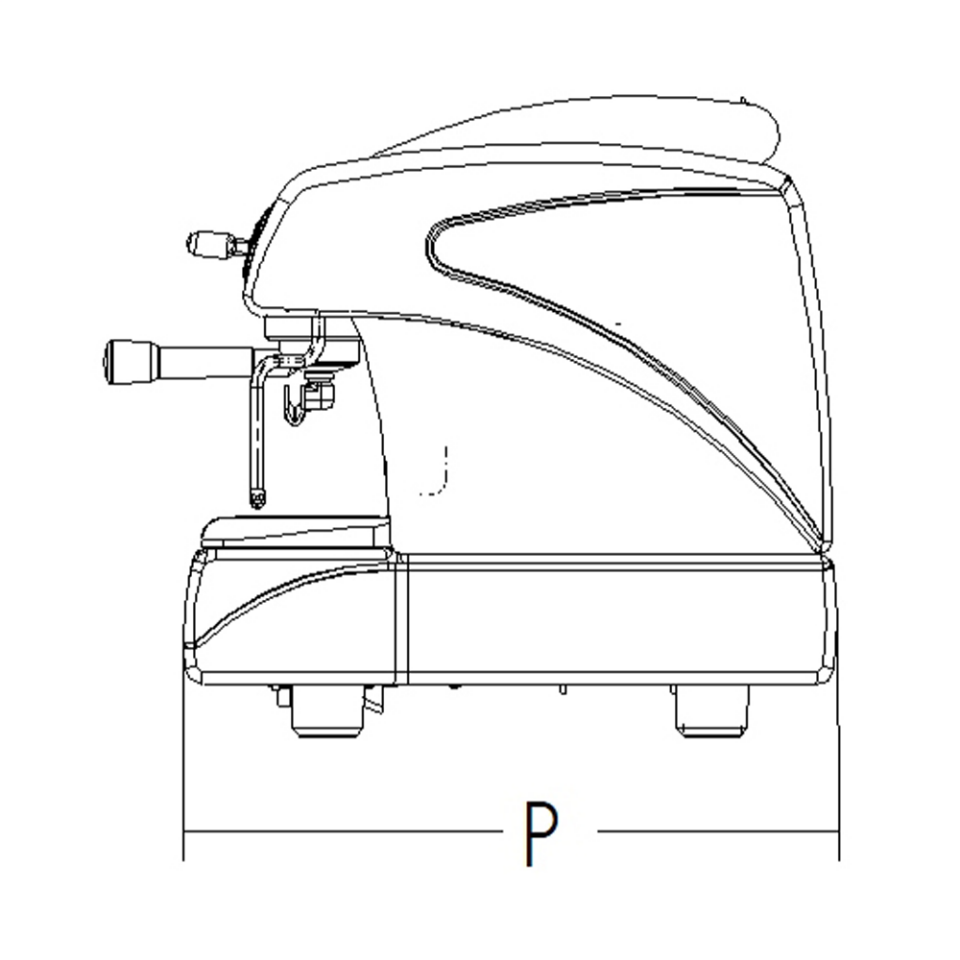 La Spaziale Espresso Makinesi S5 EK 3 GRP